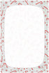 Sheet,52x28IN Pfrewn Christmas Crib Sheets for Boys Girls Red Candy Cane Snowflakes Fitted Crib Sheet Fits Standard