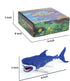Axbotoy 10 Pack Toys,8" Set,Floating Shark Soft and Stretchy Realistic Shark Toy Bathtub Toys and Birthday Party Favors