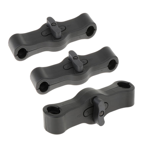 PHJKCRWXUL 3X 2 in1 Dual Stroller Connectors Attachment Double Umbrella Twin Stroller Connector
