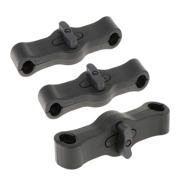 PHJKCRWXUL 3X 2 in1 Dual Stroller Connectors Attachment Double Umbrella Twin Stroller Connector