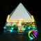 VONADO Led Light Kit Building Lighting Kit Compatible with Lego 21058 Great Pyramid of Giza (No Model) Remote-Control