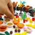 City Food Accessories - Building Block Friends Animals Bricks, People House Kitchen Farm Restaurant MOC Pieces Parts