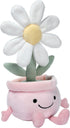 11 Inch Lambs & Ivy Daisy Dreams Poseable Flower Pot Plush Stuffed Animal Toy