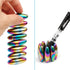 Amarlozn 18PCS Rattle Fidget Magnets Snake Eggs for Adults, Hand Roller Magnetic Oval Toy for Men, Compatible