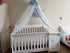 Joylife Blue Baby Canopy Netting for Toddler Bed - Bug Protection