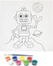 Misco Toys Canvas Paint Party Kits, 11 Piece Art kit Pre-Drawn Outline