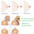 Silicone Nipple Corrector Nipplesuckers for Flat Inverted Nipples with Clear Case, 1 Pair for Breastfeeding