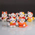 Larcele Cat Micro Building Blocks - 1163 Pieces Mini Building Toy Bricks, KLJM-02 (Fortune Cat, Model 4569)
