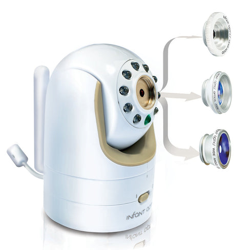 Infant Optics Optical Zoom Lens for DXR8 Replacement Component, Grey
