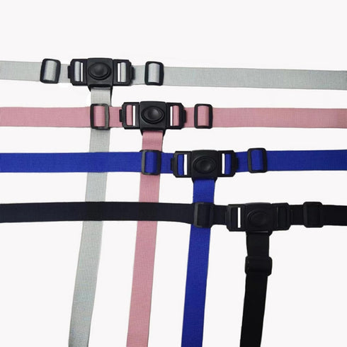 Pryntopha 3 Maximumly Ergonomic Point Adjustable Harness for High Chairs Strollers and Boosters Seats Ensures Security