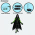 T13 2Pcs Dummy 13, T13 3D SENROELECTRONAGE Action Figure Assembly Completed, New Lucky Action Figure, Printed