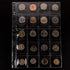 Uncle Paul Coin Collecting Pages, 5 Sheets, 20 Pockets, Standard 9-Hole Coin Pocket Inserts