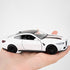 1/36 BMW M4 CSL Model Car, Alloy Toy with Pullback Function, Collectible Gift for Boys and Girls