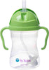 box Sippy Cup with Weighted Straw, Leak Proof and Spill Proof, Easy Grip for Babies 6m+ to Toddlers (Apple, 8oz)