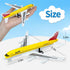3 4 5 6 7 Airplane Toys, Metal Plane Pull Back Airplane Toys for Years Old Boys Girls, Die Cast Aircraft Plane Models