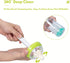 Baby Bottle Brush Set, 10.2" Cleaning Brush & 6.5" Sponge Brush, Nipple Cleaner, 5 Pack with Replacement Head, Blue