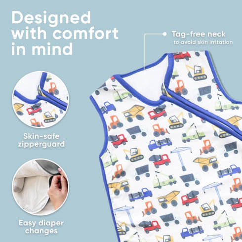 Cozy 24 Copper Pearl Sleep Sack: Warm and Baby Bag in a Variety of Trendy Designs, Safe Alternative to Blankets