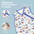 Cozy 24 Copper Pearl Sleep Sack: Warm and Baby Bag in a Variety of Trendy Designs, Safe Alternative to Blankets