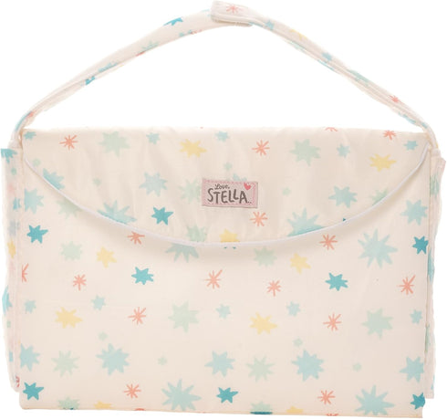 Love, Stella 6-Piece Diaper Bag Changing Mat Combo for Soft Dolls by