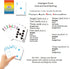 WEofferwhatYOUwant Heptagon Prime, Strategy Card Game for 3 to 8 Players, Family and Friends, Ages 9 Up.