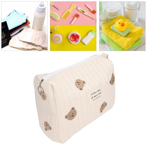 CDQL Multifunctional Baby Stroller Storage Bag, Large Capacity Handbag for Parents, Reusable Diaper Carry Bag