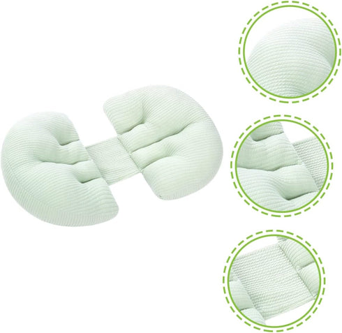 IMIKEYA U-Shaped Pillow Body Side Sleeping Maternity Pillows Stomach Pregnant Pillows Pregnancy Pillows Haves Women