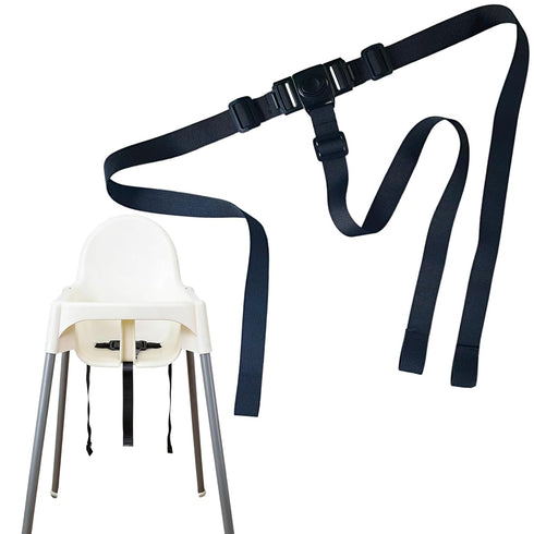LYHHALO 3 Point Harness Seat Belt High Chair Straps Duty, Adjustable Durable Polyester, high Chair Replacement