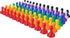 Hestya 96 Pcs Board Game Pieces Multicolor Plastic Pawn Pieces for Board