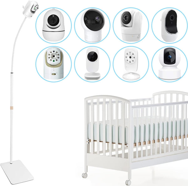 67 inch Adjustable Height Baby Monitor Floor Stand for Infant Optics DXR-8 Pro, eufy HelloBaby, ANMEATE Cameras