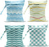 zcyxuuw 4 Pack Wet Bag for Swimsuit, Beach Travel Essentials Wet Dry Bag,