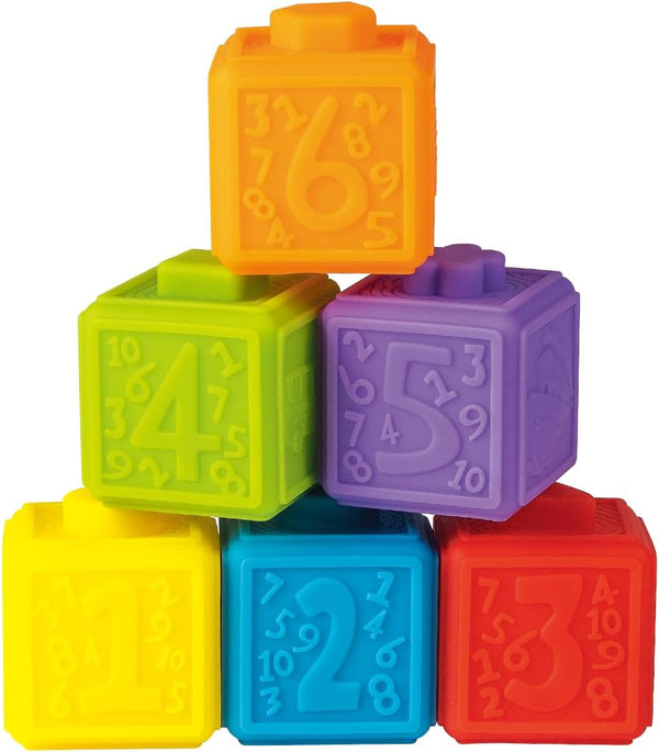 Baby Sensory Toy for Toddlers 1-3, Stacking & Building Block Montessori Toys for 1 2 3 Years Old