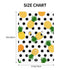 Hcpwzrf Pineapples Large Black Polka Dots Baby Car Seat Cover & Nursing Cover - Breathable Stretch Multi-Use Cover