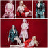 OBEST 1/6 Scale Doll Clothes Outfit Costume for 12 inch Female Action Figure Phicen/TBLeague (Robe+Bra+Short)
