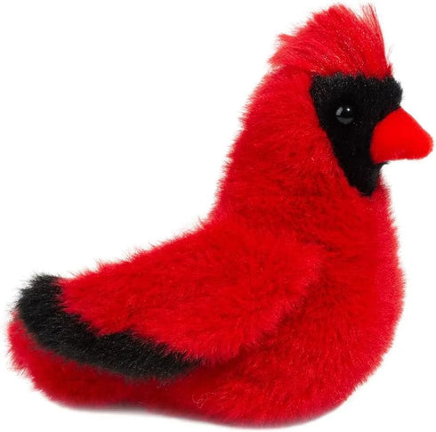 Douglas 6 Inch Carmine Cardinal Red Bird Plush Stuffed Animal