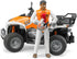 Bruder Quad with Driver - Realistic Toy Vehicle (Colors Vary)