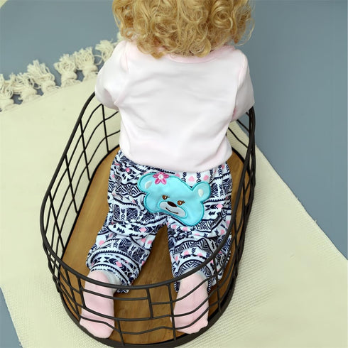 Pink Reborn Dolls Baby Clothes for 17-22 Inch Newborn Girl, Baby Doll Clothing Sets and Accessories