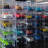 50 PCS 1/64 Scale Model Car Display Case, Transparent Toy Car Display Boxes for Hot Wheels and Matchbox Collectors