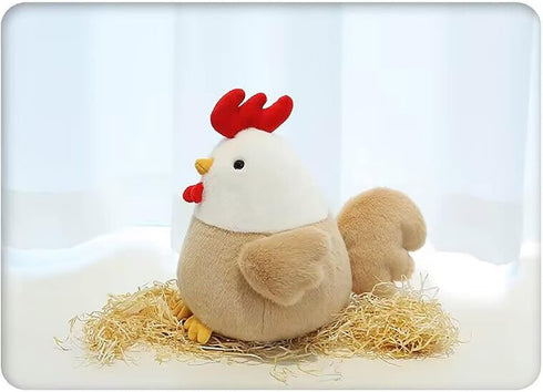 Chicken Stuffed Animal Plush Doll, 8 inch, Gift for Girls, Christmas (Chicken)