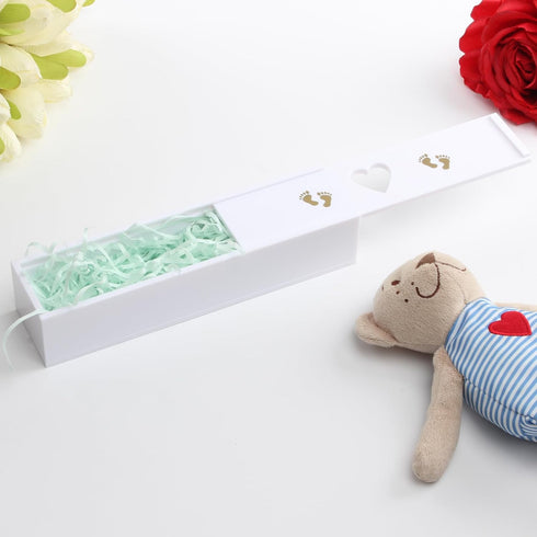 Lxmxgk Pregnancy Test Keepsake Box, Pregnancy Acrylic Announcement Gift, Surprise Pregnancy Announcement Box, Baby