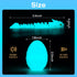 SYEFKJSA 12PCS 3D Set Printed Dragon Eggs with Dragon Inside, Mini Dragon Egg Articulated Crystal Fidget Toys for Home