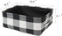 INough Christmas Buffalo Plaid Storage Basket, Collapsible Toy Box for Kids, Baby/Office/Bedroom, Farmhouse Decor.