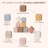 8 Baby Blocks Stacking for Babies Silicone Soft Building Blocks Teethers Montessori Toys for Babies Education Toys