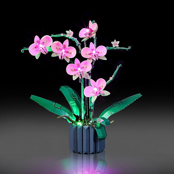 LED Light Kit for Lego 10311 Orchid Plant Decor Set, Compatible with Lego 10311 Building Blocks