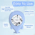 Baby Bath Tub Thermometer for Infant - Bathtub Water Temperature Room Thermometer, Safety Floating Bathing Toy