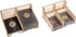 The Broken Token Mice and Mystics Compatible Game Organizer - Wood Storage Box with Multiple Trays and Boxes