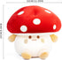 Nuokin 12 inch Mushroom Plush Toys Cute Stuffed Mushroom Pillow Stuffed Toy Birthday Present Home Decor Halloween