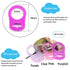 4Pcs Dummy Pacifier Adapter Rings Silicone Rings for Pacifier Clip Button Soother Pacifiers Holder Newborn Gift Safe