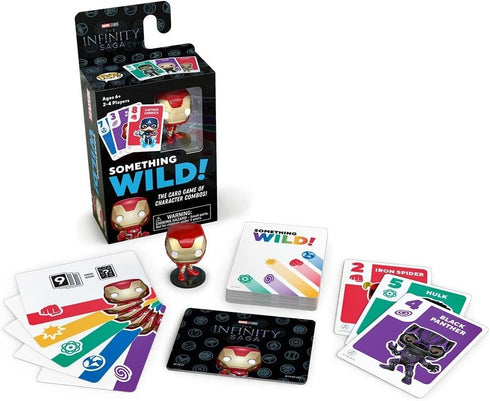 Something Wild! Marvel Infinity War with Iron Man - Funko Card Game for 2-4 Players Ages 6 and Up