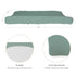 Natemia Organic Cotton Changing Pad Cover - 16x32 - Silky Soft & Hypoallergenic for Cradle & Bassinet