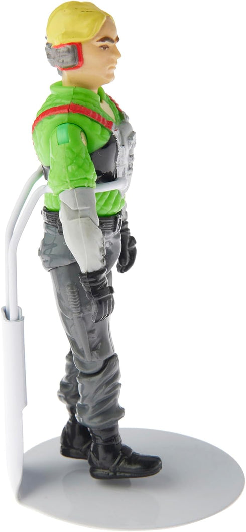 Plymor DSP-20W White Adjustable Action Figure Stand, Fits 3.75 and 4 Inch Action Figures, Waist 0.75 to 1 Inches Wide
